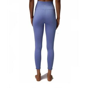 Spiritual Gangster Love Sculpt Legging Seamless 7/8 Ruffles in Coastal Blue Smal